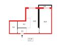 2-комнатная квартира · 46.2 м² · 8/10 этаж, Максут Нарикбаев — Коргалжынское ш. за 33.5 млн ₸ в Астане, Нура р-н — фото 4
