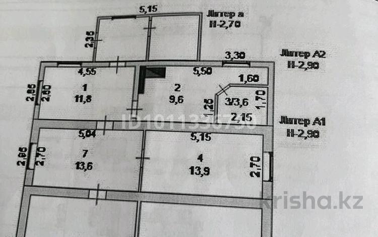 Отдельный дом · 6 комнат · 100 м² · 20 сот., Габдулина 17 — Возле речки за 8.5 млн ₸ в Кенесарах — фото 2