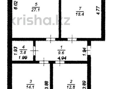 3-комнатная квартира · 87.1 м² · 2 этаж, Халменов 33А за 36 млн 〒 в Шымкенте, Туран р-н