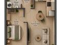 1-бөлмелі пәтер · 40.76 м² · 2/6 қабат, Халиуллина 196/17 — Халиуллина, бағасы: 26 млн ₸ в Алматы, Медеуский р-н — фото 2