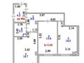 2-бөлмелі пәтер · 63.4 м² · 16/17 қабат, Валиханова 12, бағасы: 33 млн ₸ в Астане, р-н Байконур — фото 10