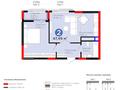 2-комнатная квартира · 47.49 м² · 8/12 этаж, Турар Рыскулов 18/1 — Самая низкая цена за 30.5 млн ₸ в Астане