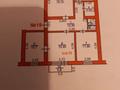 4-комнатная квартира, 82.2 м², 4/4 этаж, Желтоксан за 26 млн 〒 в Таразе — фото 4