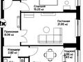 2-комнатная квартира · 65.1 м² · 5/12 этаж, Жубан Молдагалиев 5 за 350 000 ₸ в Астане, Нура р-н — фото 15