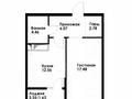1-комнатная квартира · 42.16 м² · 5/12 этаж, ул. Фадеева, 38г 38г — Фадеева за 30 млн ₸ в Алматы, Алатауский р-н — фото 4