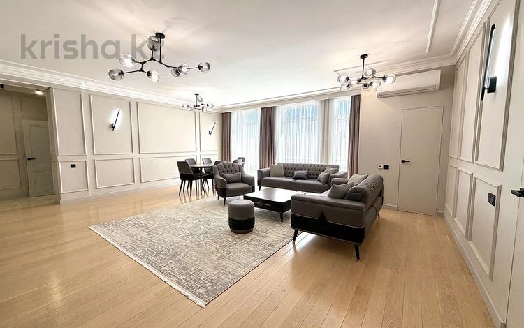 3-комнатная квартира · 128 м² · 4/7 этаж, Мухамедханова 21 за 77 млн ₸ в Астане, Нура р-н — фото 22