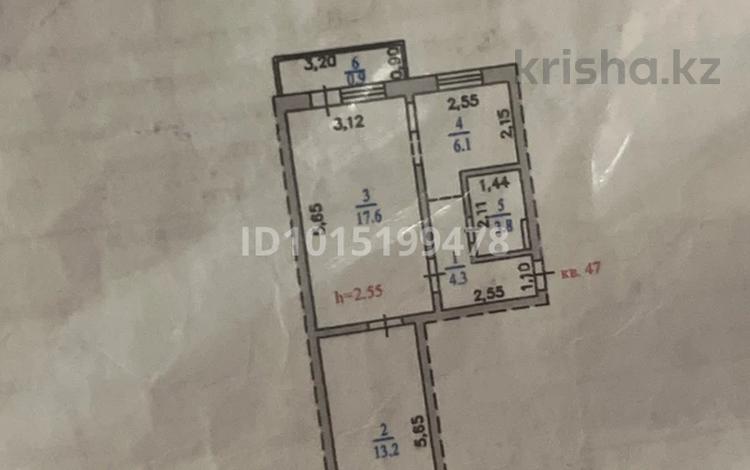 2-комнатная квартира · 45 м² · 4/5 этаж, Абылай хана 205а за 18 млн ₸ в Талгаре — фото 2