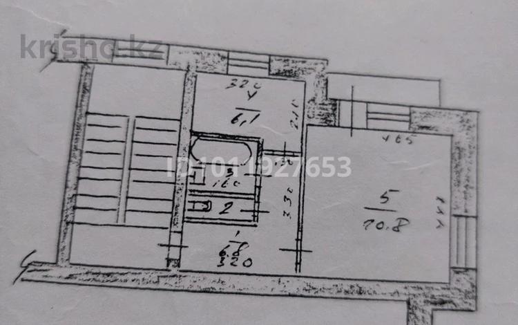 1-комнатная квартира · 37.9 м² · 2/2 этаж, ул. Пржевальского 78А за 11.5 млн ₸ в Семее, Красный Кордон — фото 2