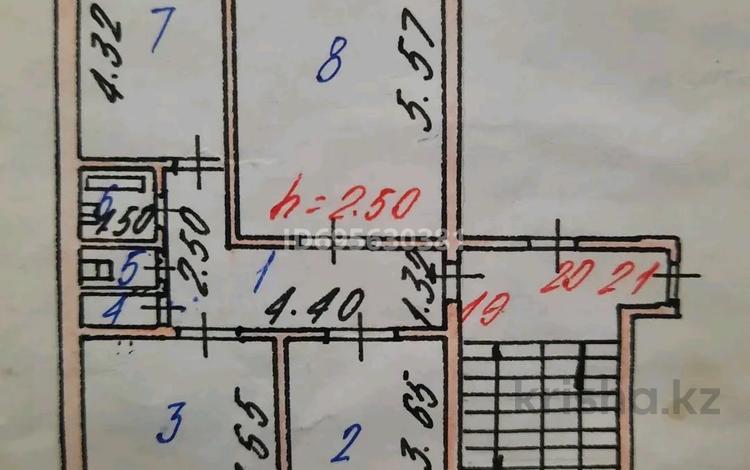 3-комнатная квартира · 68 м² · 2/3 этаж, Тусупекова 17 за 22 млн ₸ в Жезказгане — фото 2