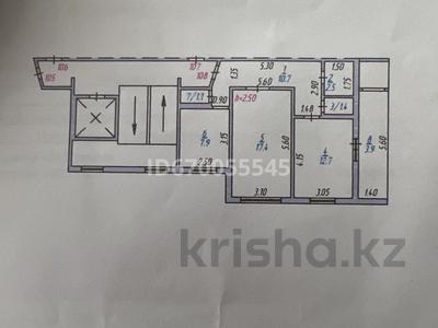 2-бөлмелі пәтер · 57.6 м² · 9/9 қабат, Чернышевского 100/1, бағасы: 8.7 млн ₸ в Темиртау