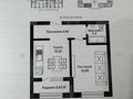 2-бөлмелі пәтер · 43 м² · 2/9 қабат, Шамши Калдаяков 16, бағасы: 33 млн ₸ в Астане, Сарайшык р-н