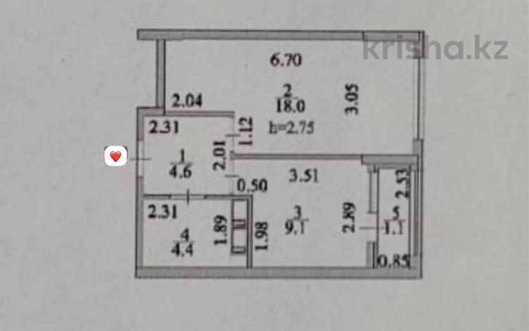 1-комнатная квартира · 37.2 м² · 3/14 этаж, Толе би 28/1 за 27 млн 〒 в Астане, Нура р-н — фото 14
