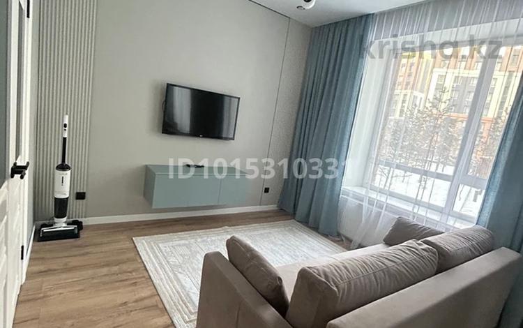 2-комнатная квартира · 45 м² · 1/12 этаж, Чингиза Айтматова 77/6 за 350 000 ₸ в Астане, Нура р-н — фото 2