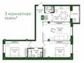 3-комнатная квартира · 93.7 м², Е-779 32/1 за ~ 53.4 млн 〒 в Астане, Есильский р-н — фото 3