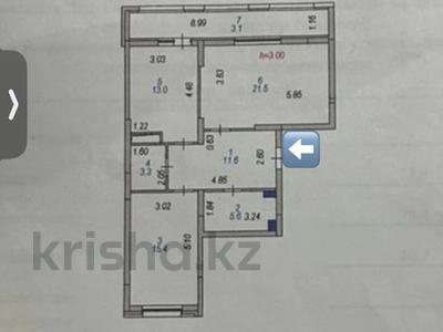 2-бөлмелі пәтер · 74 м² · 6/12 қабат, Толе би 25/1, бағасы: 47.7 млн ₸ в Астане, Нура р-н