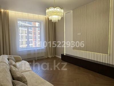 3-бөлмелі пәтер · 93.3 м² · 6/7 қабат, Чингиз Айтматов 40/2 — Айтматова-Мухамедханова, бағасы: ~ 72 млн ₸ в Астане, Нура р-н
