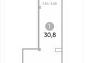 1-комнатная квартира · 30.8 м² · 2/6 этаж, Толеби 39г за 23 млн ₸ в Алматы, Ауэзовский р-н — фото 5