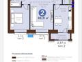 2-бөлмелі пәтер · 62 м² · 3/9 қабат, Е 915 12 — Улы дала, бағасы: 38.5 млн ₸ в Астане, Есильский р-н — фото 4