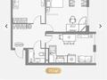 2-бөлмелі пәтер · 71.1 м² · 8/9 қабат, мкр Шугыла, Строительная 340/39 — Абай және Стройтельная көшесінің қиылысы, бағасы: 37 млн ₸ в Алматы, Наурызбайский р-н — фото 3