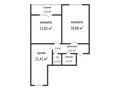 2-комнатная квартира · 91.3 м² · 8/8 этаж, микрорайон Береке за 55 млн ₸ в Костанае — фото 12