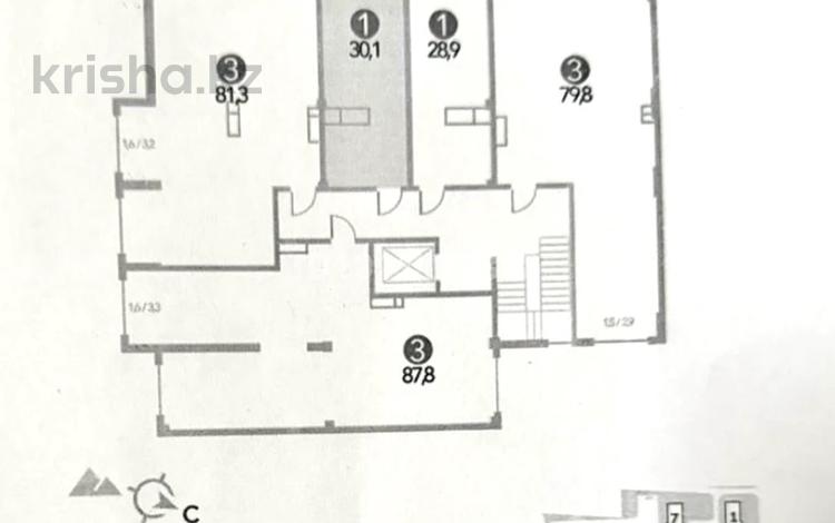 1-комнатная квартира · 30.1 м² · 3/12 этаж, мкр Шугыла 340 за ~ 18.2 млн ₸ в Алматы, Наурызбайский р-н — фото 2