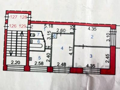 3-комнатная квартира · 50.9 м² · 5/5 этаж, Локомотивная за 8.5 млн 〒 в Караганде, Алихана Бокейханова р-н