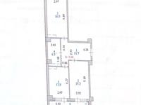 2-комнатная квартира, 66 м², 2/19 этаж, Кабанбай-батыра за 24.5 млн 〒 в Астане, Есильский р-н