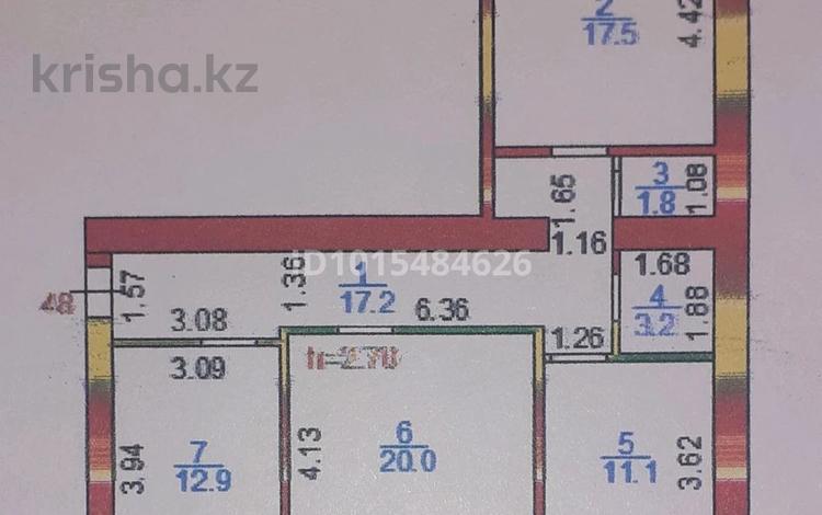 3-бөлмелі пәтер · 86 м² · 4/9 қабат, Юго-Восток ш/а., Муканова 86, бағасы: 41 млн ₸ в Караганде, Казыбек би р-н — фото 19