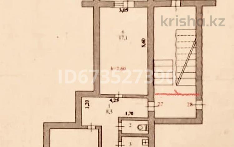 2-комнатная квартира, 47.7 м², 1/5 этаж, Акмешит (запад 1) 11 за 10 млн 〒 в  — фото 7