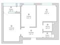 2-бөлмелі пәтер · 49 м² · 7/12 қабат, Кайым Мухамедханов 25, бағасы: 31.5 млн ₸ в Астане, Нура р-н — фото 12
