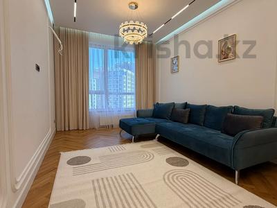 3-бөлмелі пәтер · 80 м² · 13/17 қабат, Кошкарбаева 1/6 — Момышулы, бағасы: ~ 87.9 млн ₸ в Астане, Алматы р-н