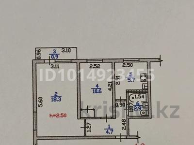 2-комнатная квартира · 43.1 м² · 3/4 этаж, мкр Айнабулак-2 76 за 27.5 млн ₸ в Алматы, Жетысуский р-н