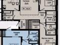 3-комнатная квартира · 86 м² · 9/9 этаж, Улы Дала 28 за 53 млн ₸ в Астане, Нура р-н — фото 2