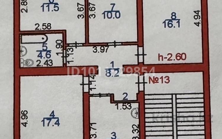 4-бөлмелі пәтер · 85 м² · 4/5 қабат, 3 15, бағасы: 40 млн ₸ в Конаеве — фото 2