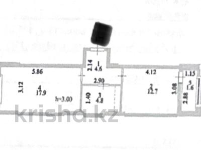 1-бөлмелі пәтер · 41.6 м² · 5/12 қабат, Молдагалиев 13, бағасы: 28 млн ₸ в Астане, Нура р-н