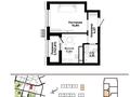 1-комнатная квартира · 36.1 м² · 2 этаж, Р. Кошкарбаева — К. Куанышбаева за ~ 27.4 млн ₸ в Астане, Сарайшык р-н — фото 2