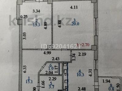 2-комнатная квартира, 68.2 м², 11/16 этаж, Омарова 3 — сыганак/ омарова за 27.9 млн 〒 в Астане, Нура р-н