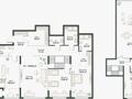 4-бөлмелі пәтер · 164 м² · 3/3 қабат, Толеметова 100/1 — Утегенова, бағасы: 109.5 млн ₸ в Шымкенте, Абайский р-н — фото 4