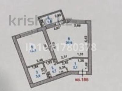 1-комнатная квартира · 47 м² · 2/12 этаж, просп. Байдибек би 113/2 за 29 млн 〒 в Шымкенте, Аль-Фарабийский р-н