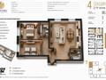 3-комнатная квартира · 96.34 м² · 6/10 этаж, Улица Чингиз Айтматов, 79/1 79/1 за 49 млн ₸ в Астане, Сарыарка р-н — фото 2
