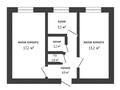 2-бөлмелі пәтер · 44.2 м² · 1/5 қабат, Ескі қала, Жанкожа Батыра, бағасы: 10.8 млн ₸ в Актобе, Старый город — фото 13