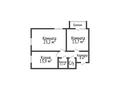 2-бөлмелі пәтер · 64.4 м² · 5/6 қабат, назарбаева 223, бағасы: 29 млн ₸ в Костанае
