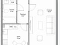 1-бөлмелі пәтер · 41 м² · 1/9 қабат, Коянкус ЖК Gate City 3860/1, бағасы: 160 000 ₸ в Алатау — фото 2