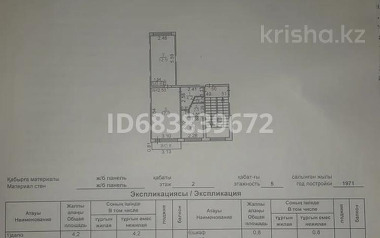 2-бөлмелі пәтер · 46 м² · 2/5 қабат, Майкудук, Майкудук, 18й микрорайон 2, бағасы: 13 млн 〒 в Караганде, Алихана Бокейханова р-н — фото 2