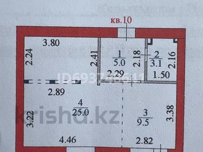 2-комнатная квартира, 44 м², 3/10 этаж, Тлендиева 52/2 за 19 млн 〒 в Астане, Сарыарка р-н