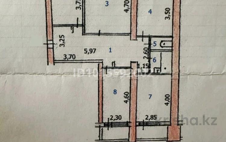 4-бөлмелі пәтер · 81 м² · 1/9 қабат, Каныша Сатпаева 2, бағасы: 35 млн ₸ в Усть-Каменогорске — фото 21