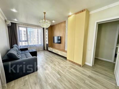 2-бөлмелі пәтер · 57.5 м² · 11/13 қабат, Кармысова 84/2, бағасы: 78 млн ₸ в Алматы, Медеуский р-н