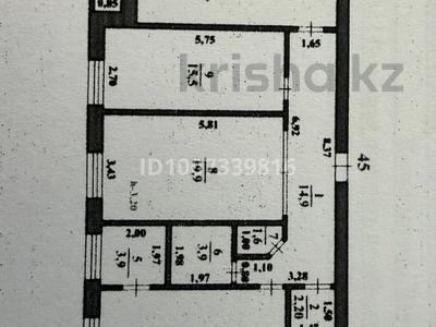 3-комнатная квартира · 108.8 м² · 2 этаж, Желтоксан 106 за 52 млн ₸ в 