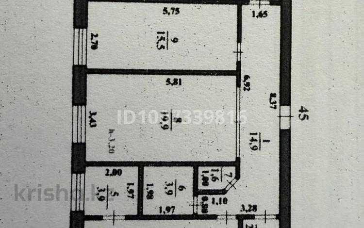 3-бөлмелі пәтер · 108.8 м² · 2 қабат, Желтоксан 106, бағасы: 52 млн ₸ в  — фото 3
