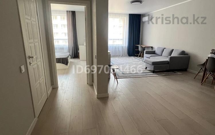 2-комнатная квартира · 51 м² · 9/14 этаж, Жандосова 94А за 380 000 ₸ в Алматы, Бостандыкский р-н — фото 2